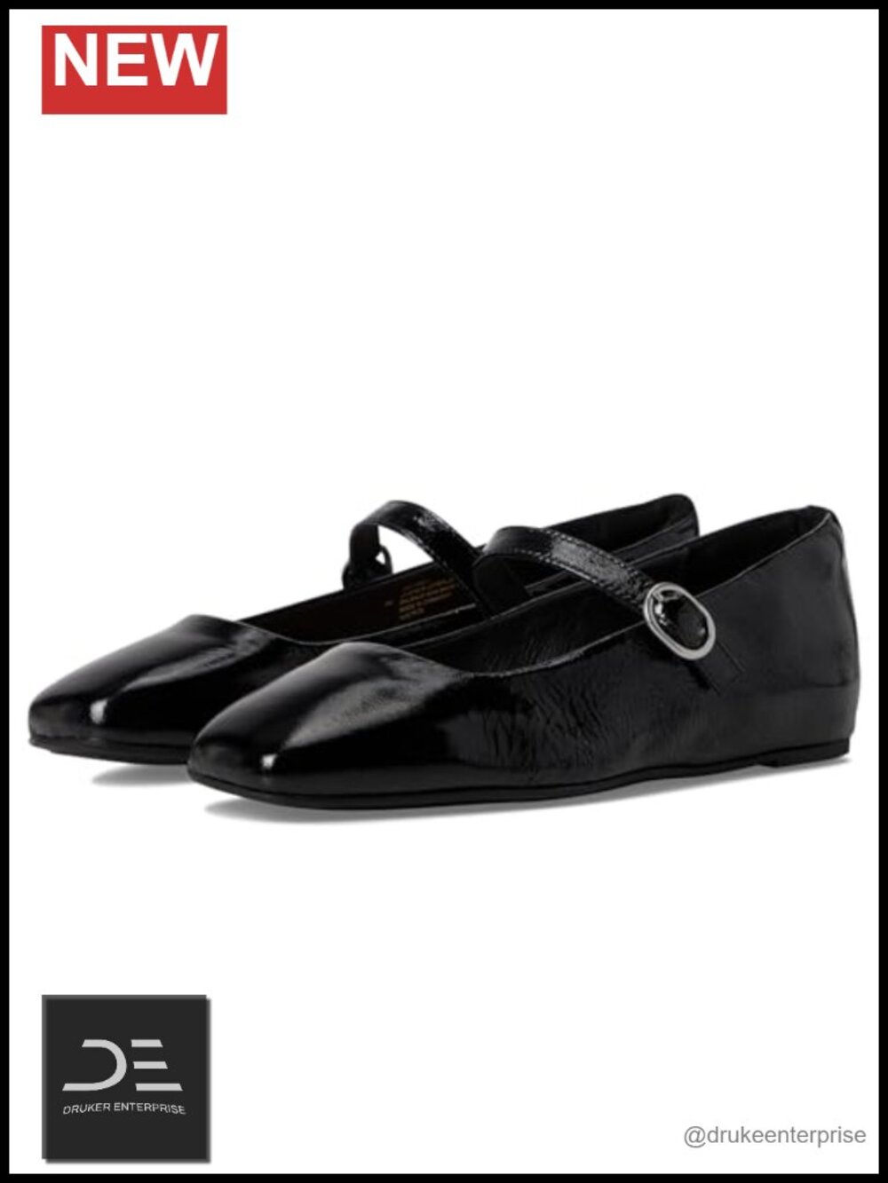 Söfft Women's Palma Mary Jane Flats Faux Leather Hidden Wedge